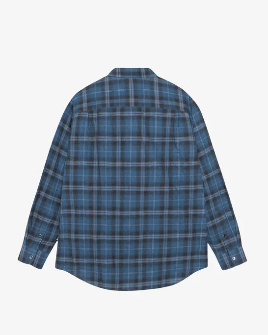 Stüssy - Men's Beach Plaid Shirt - (Blue)