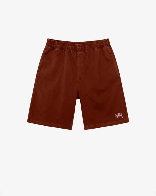 Stüssy - Men's Heavy Jersey Short - (Wine)