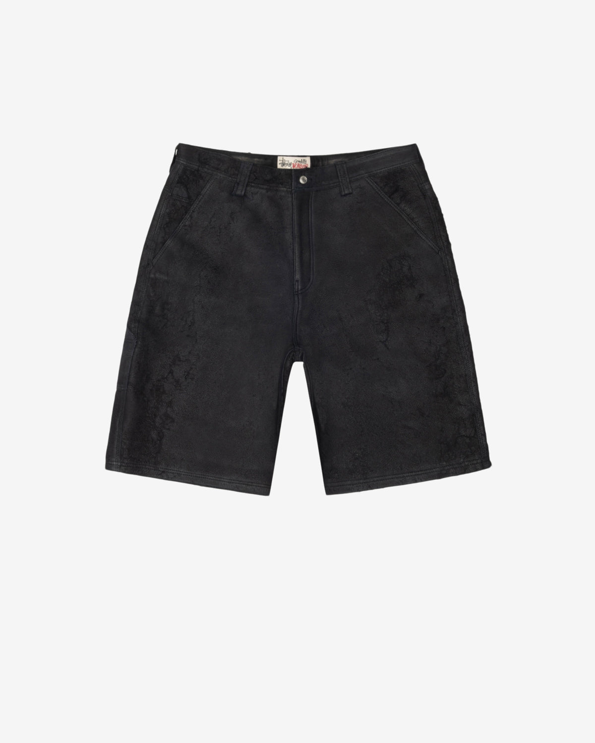 Stüssy - Men's Work Short Suede - (Black)