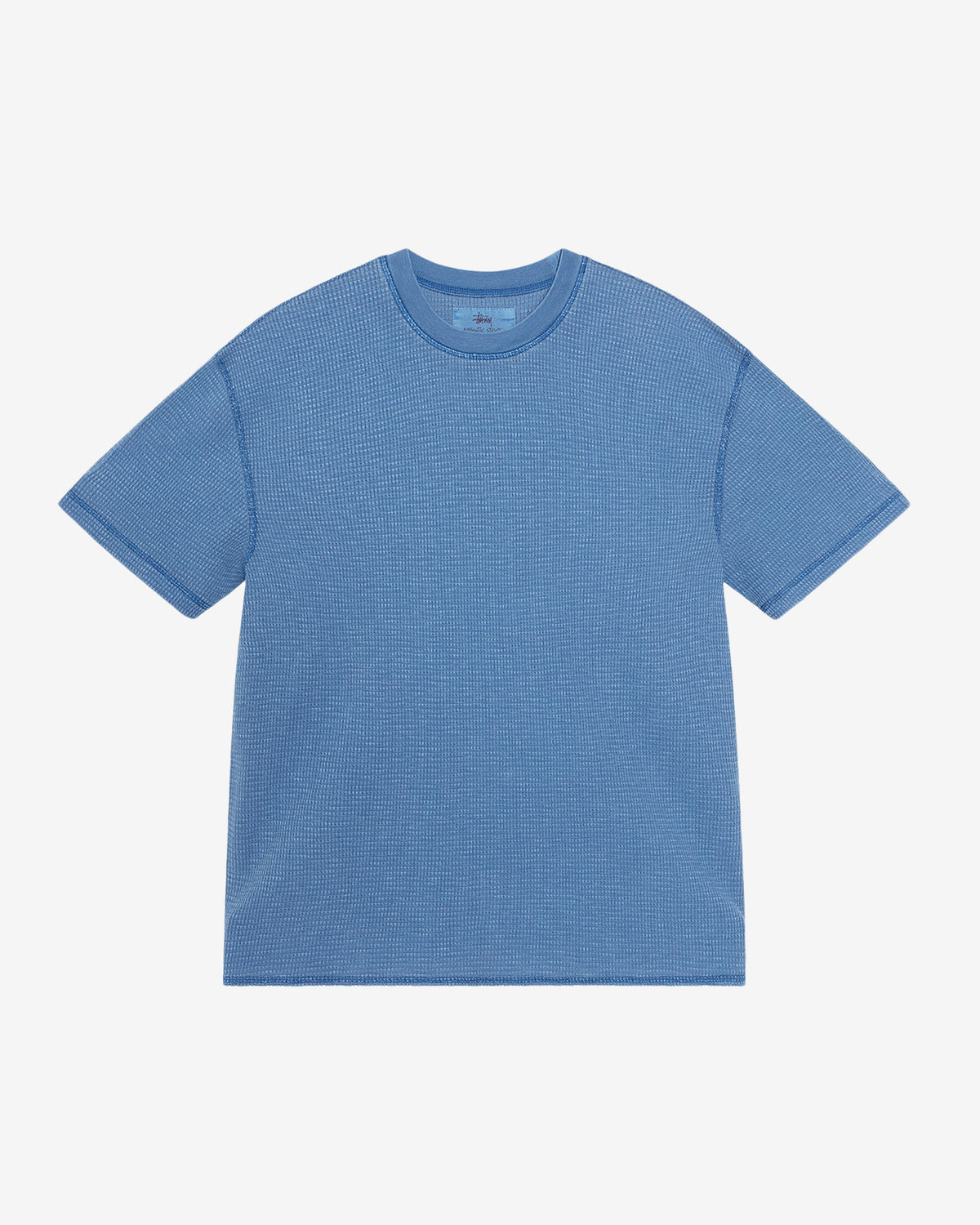 Stüssy - Men's Pigment Dyed Short Sleeve Thermal - (Blue)