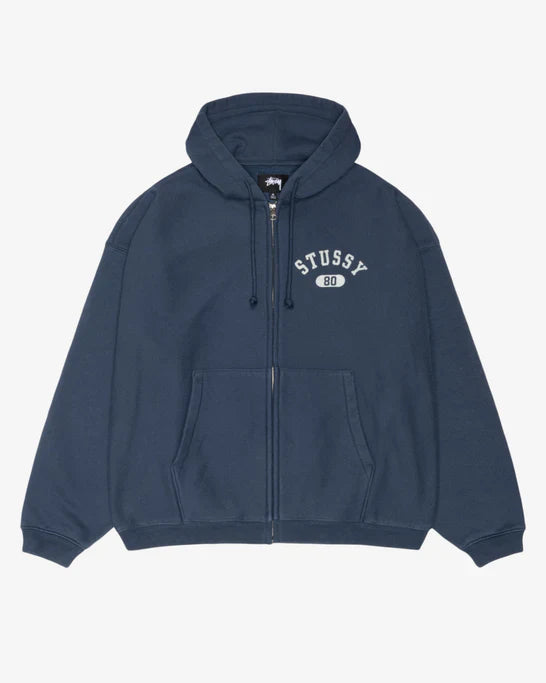 Stüssy - Men's Varsity Zip Hood - (Navy)
