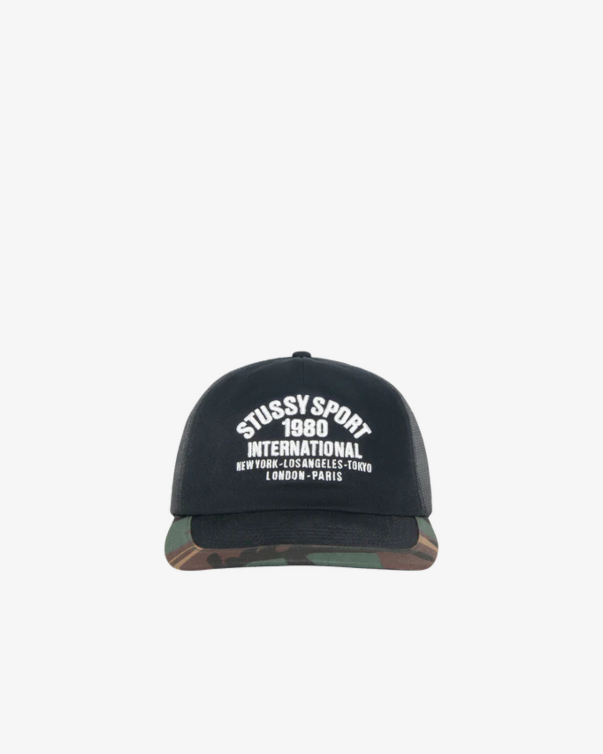Stüssy - Men's Trucker International Cap - (Black)