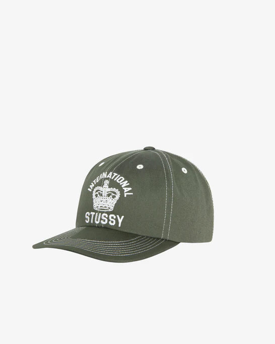 Stüssy - Mid Depth International Crown Strapback - (Dark Olive)