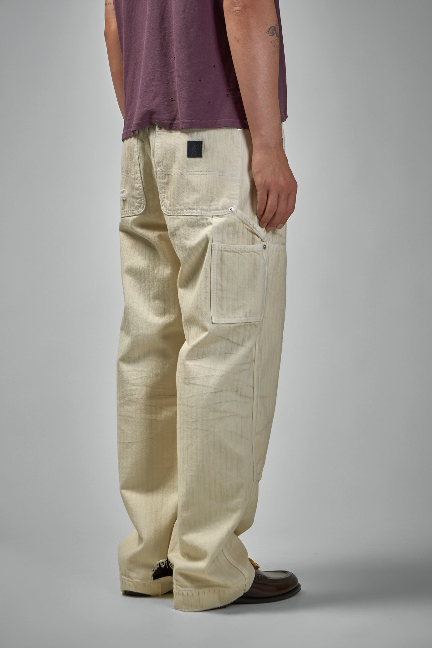 Double Knee Paint Pants