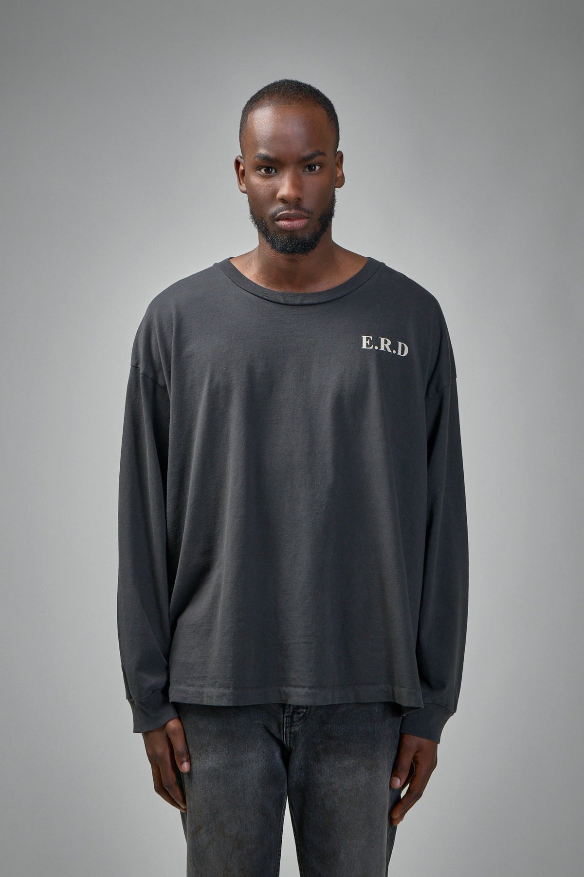 Taking The Cure LS T-Shirt faded black