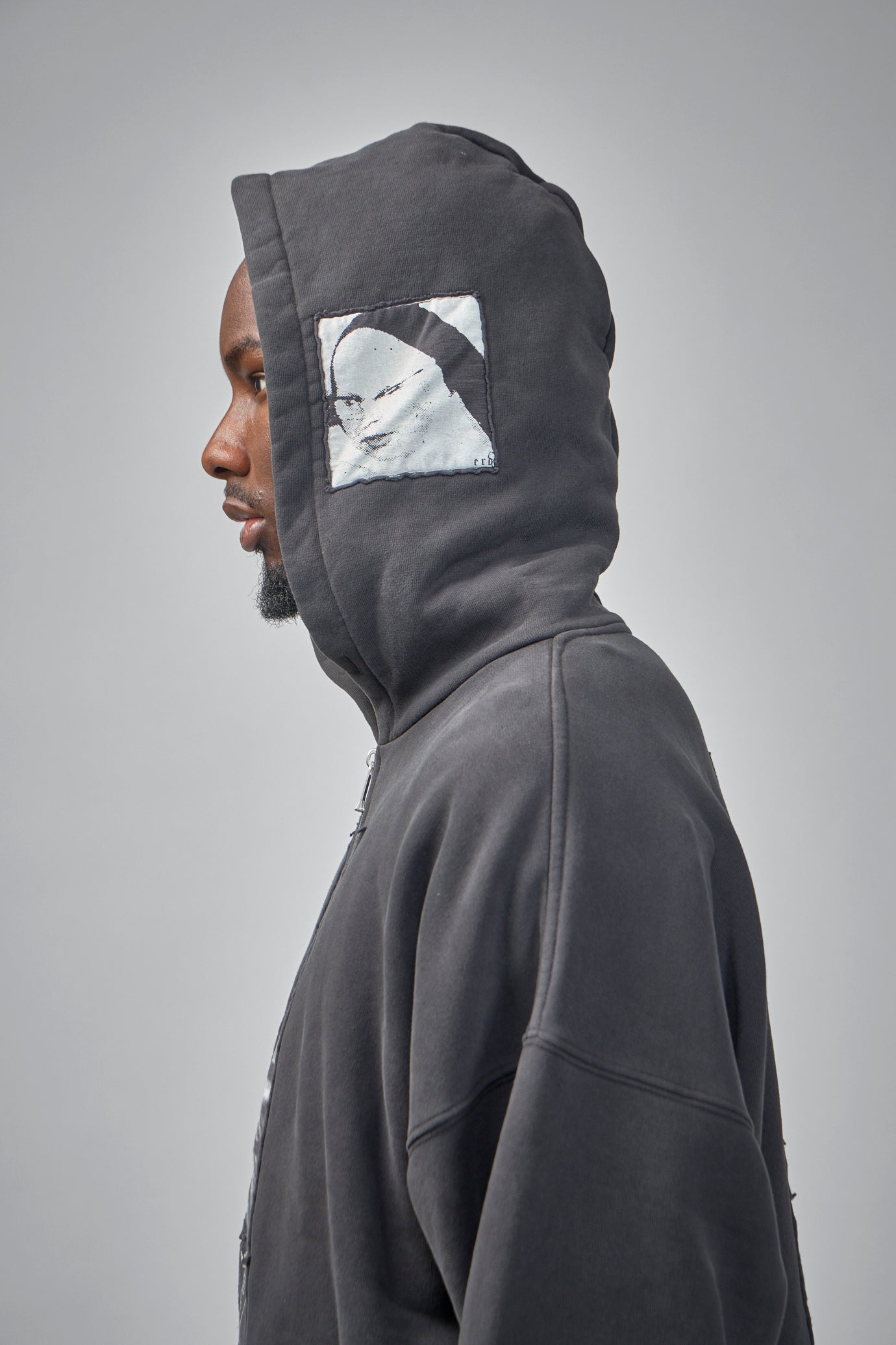 Artist Defends Baggy ''Assemblage'' Zip Hoodie