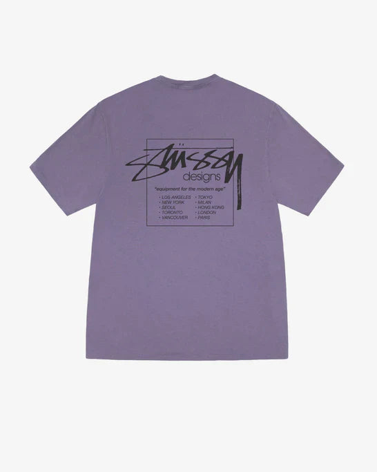 Stüssy - Modern Age Pigment Dyed T-Shirt - (Grape)