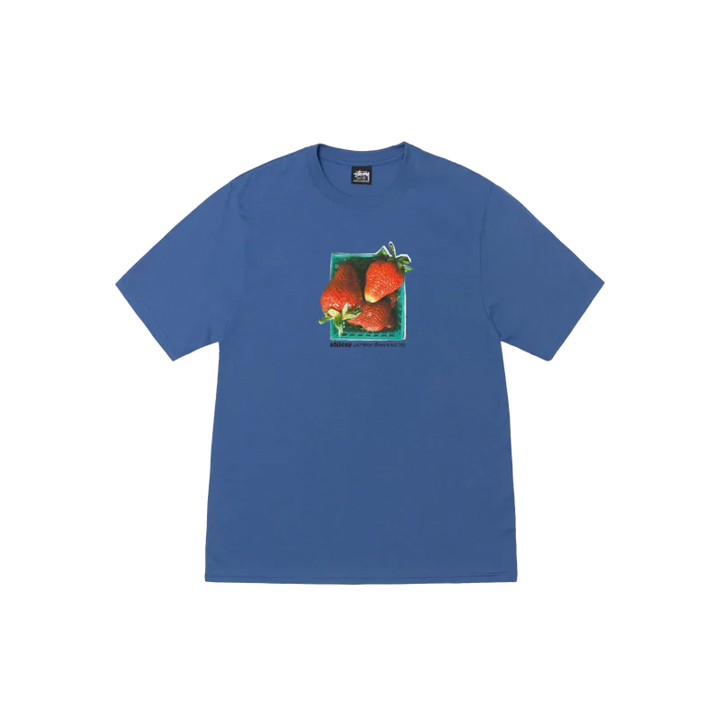 Stüssy - Men's Berries Tee - (Blue)