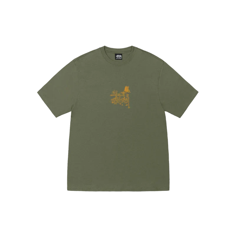 Stüssy - Men's In Bloom Tee - (Olive)