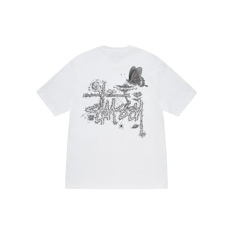Stüssy - Men's In Bloom Tee - (White)