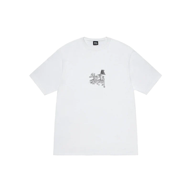 Stüssy - Men's In Bloom Tee - (White)