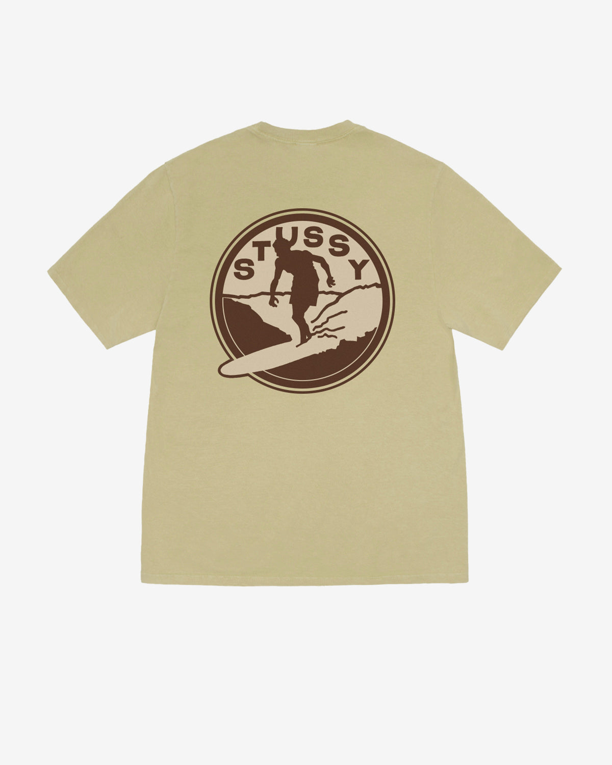 Stüssy - Men's Surf Club Pigment Dyed T-Shirt - (Elm)