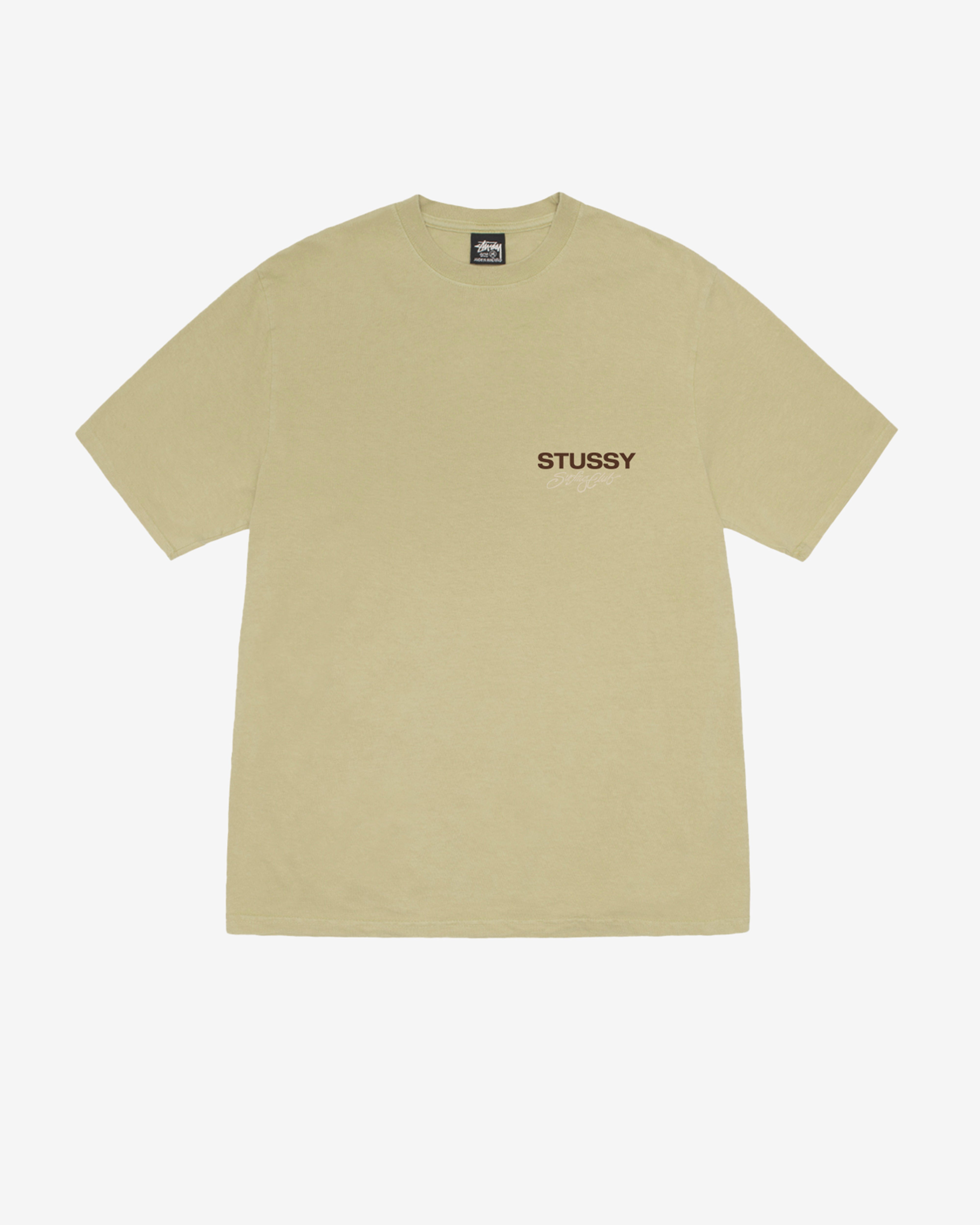 Stüssy - Men's Surf Club Pigment Dyed T-Shirt - (Elm)