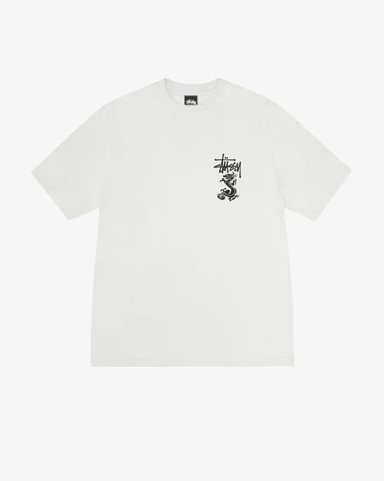 Stüssy - Double Dragon Pigment Dyed T-Shirt - (Natural)