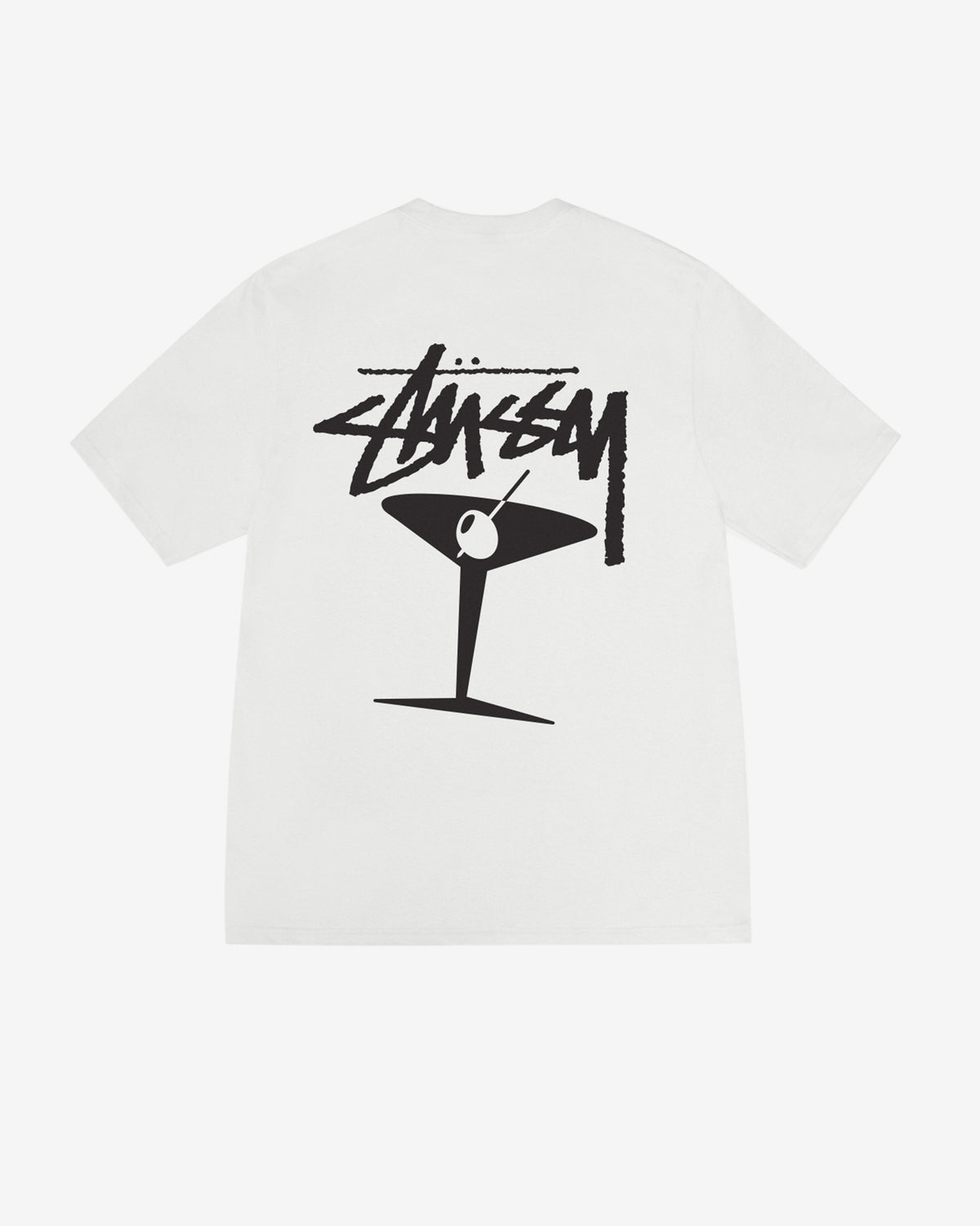 Stüssy - Martini Pigment Dyed T-Shirt - (Natural)