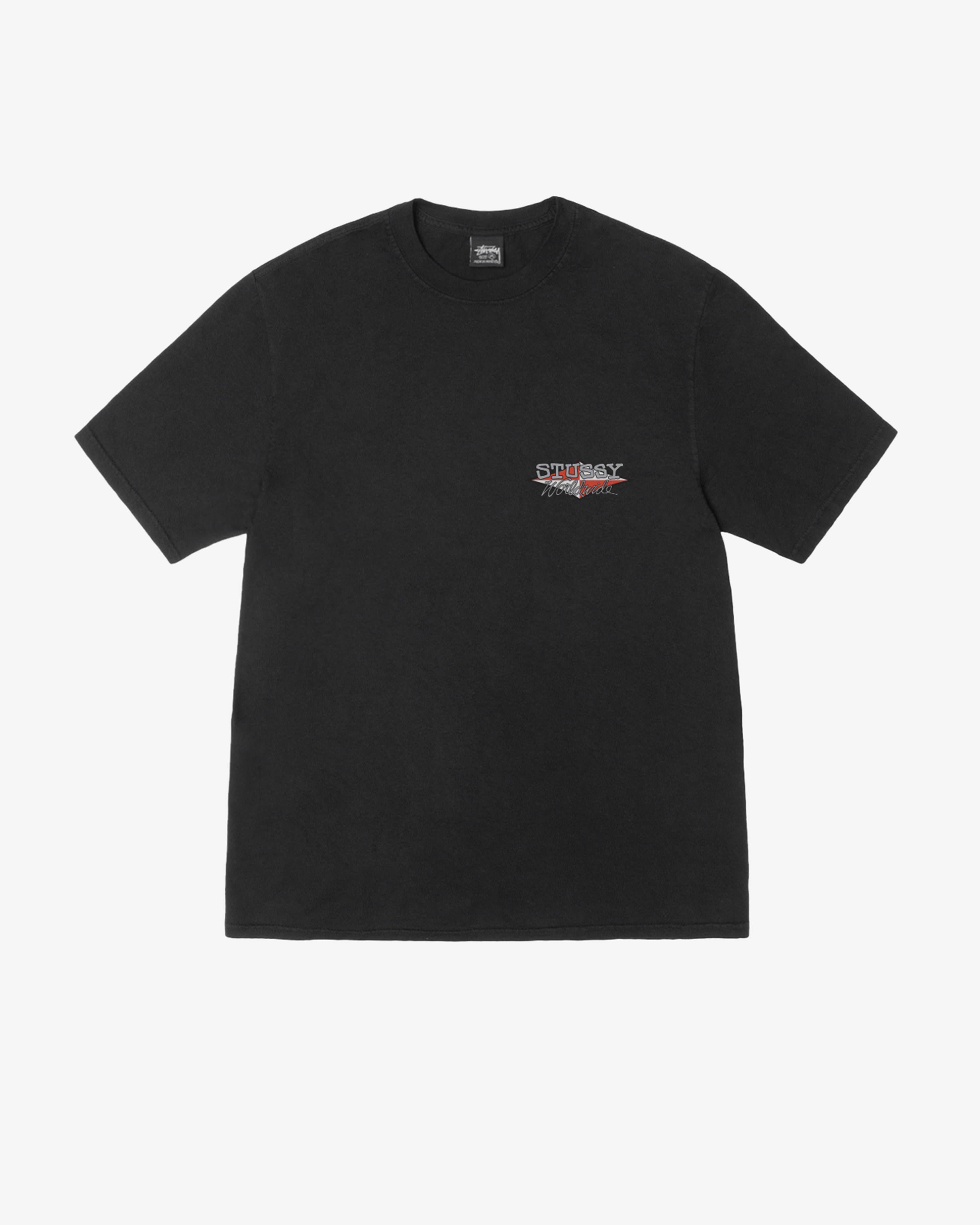 Stüssy - Worldwide Diamond Pigment Dyed T-Shirt - (Black)