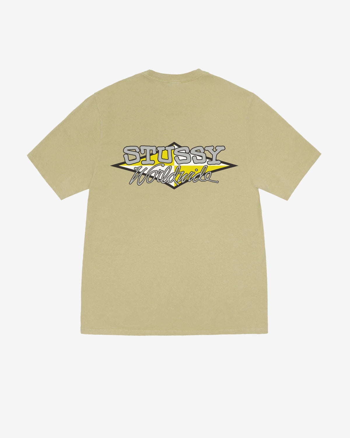 Stüssy - Worldwide Diamond Pigment Dyed T-Shirt - (Elm)