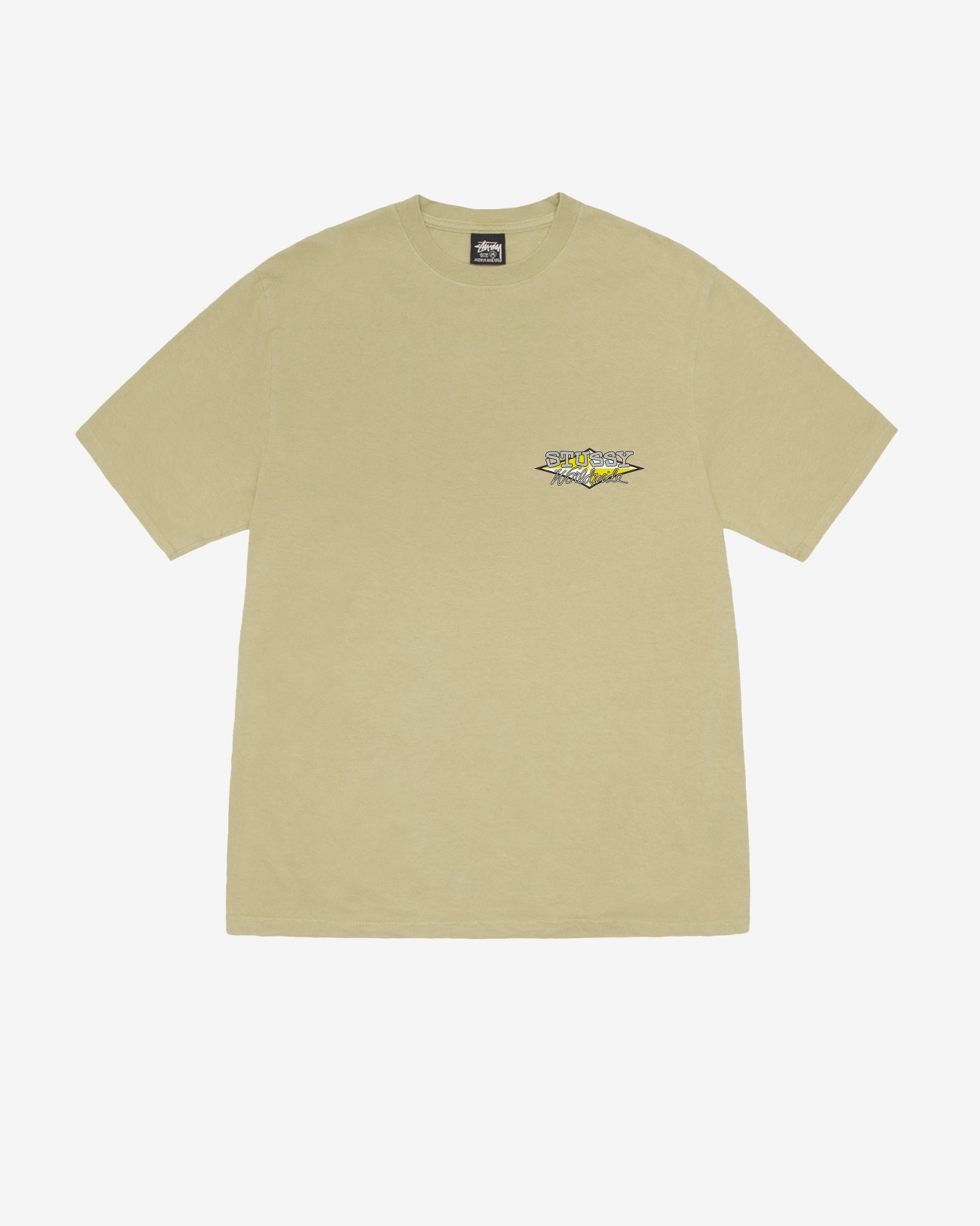 Stüssy - Worldwide Diamond Pigment Dyed T-Shirt - (Elm)
