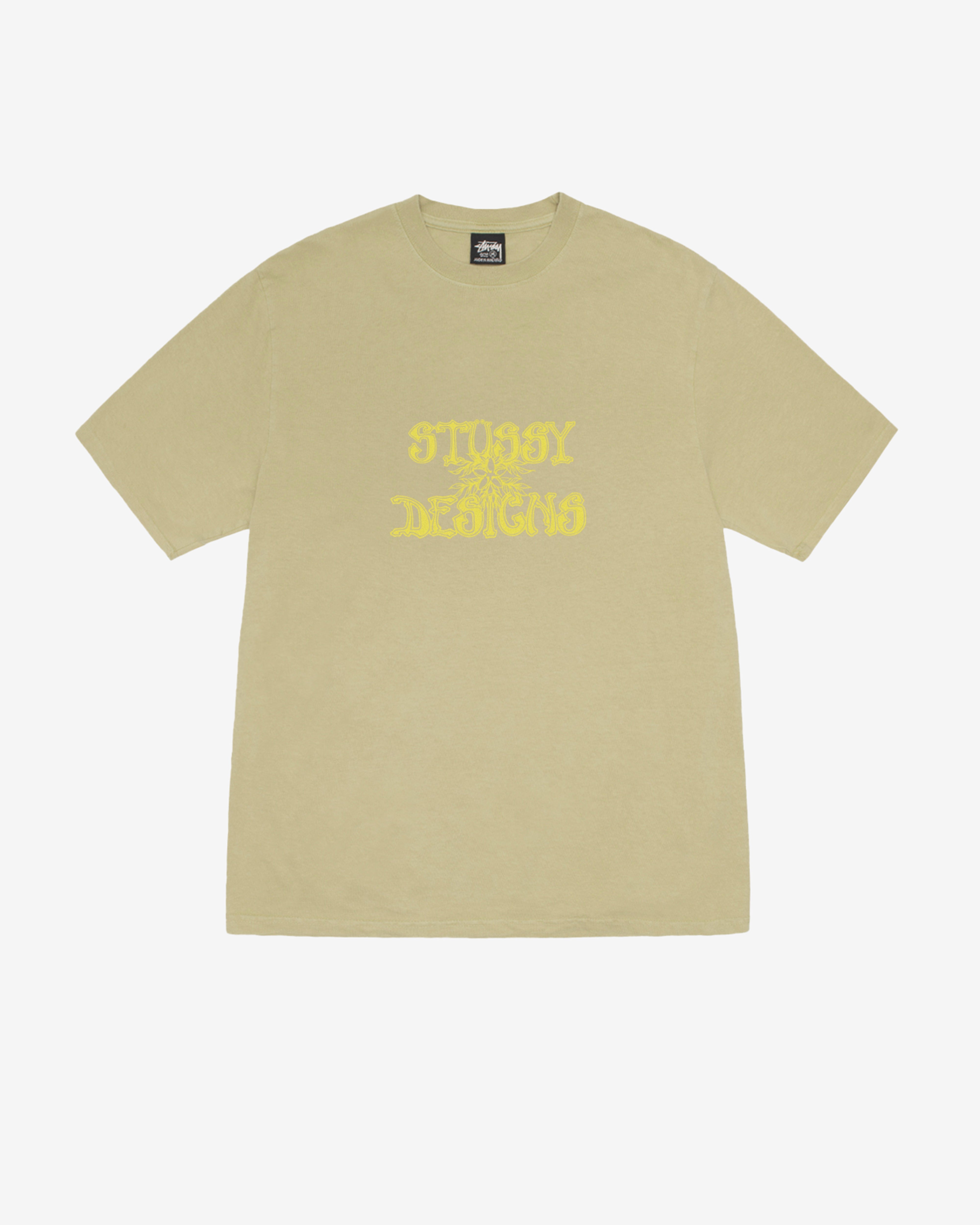 Stüssy - Wes Palms Pigment Dyed T-Shirt - (Elm)