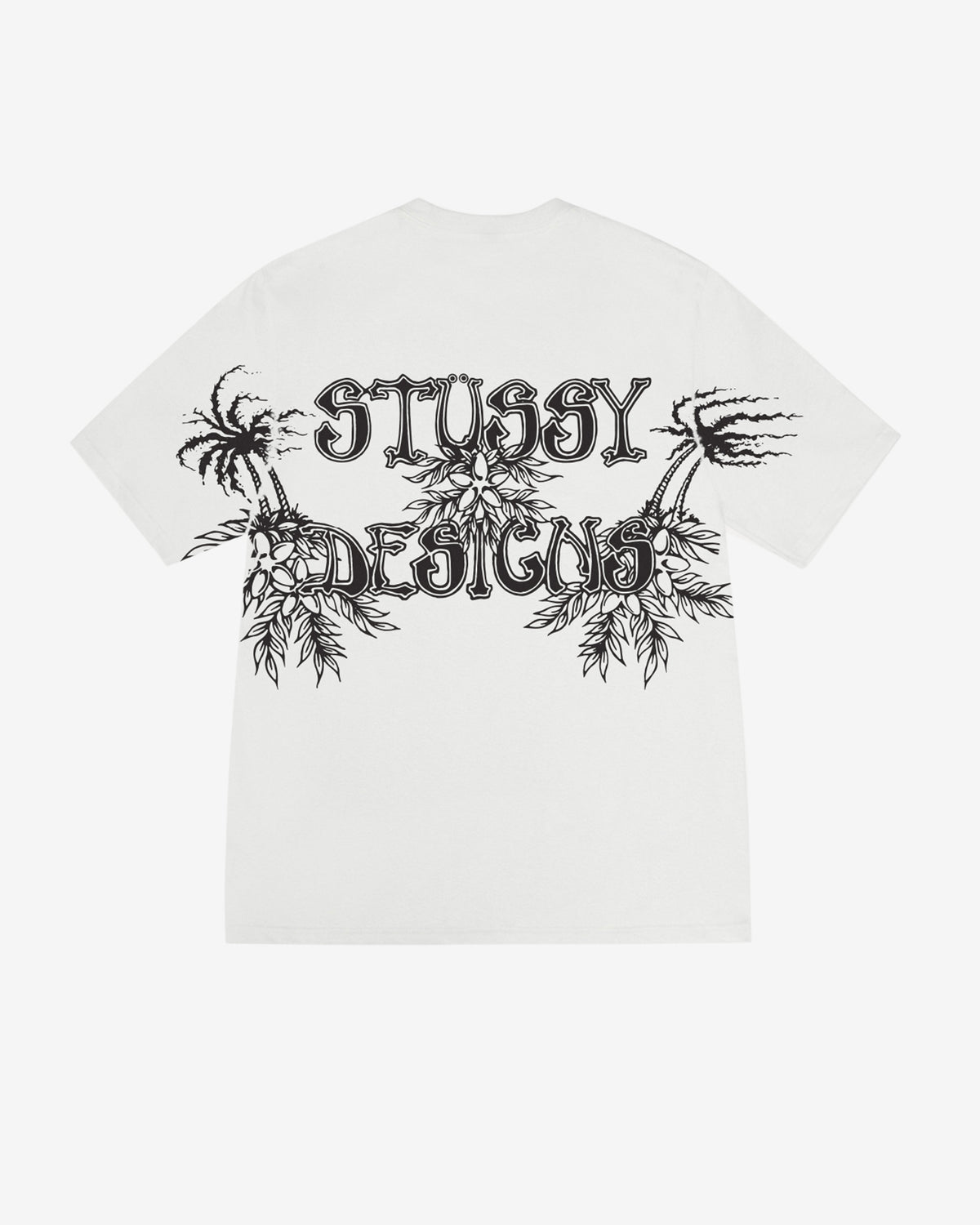 Stüssy - Wes Palms Pigment Dyed T-Shirt - (Natural)