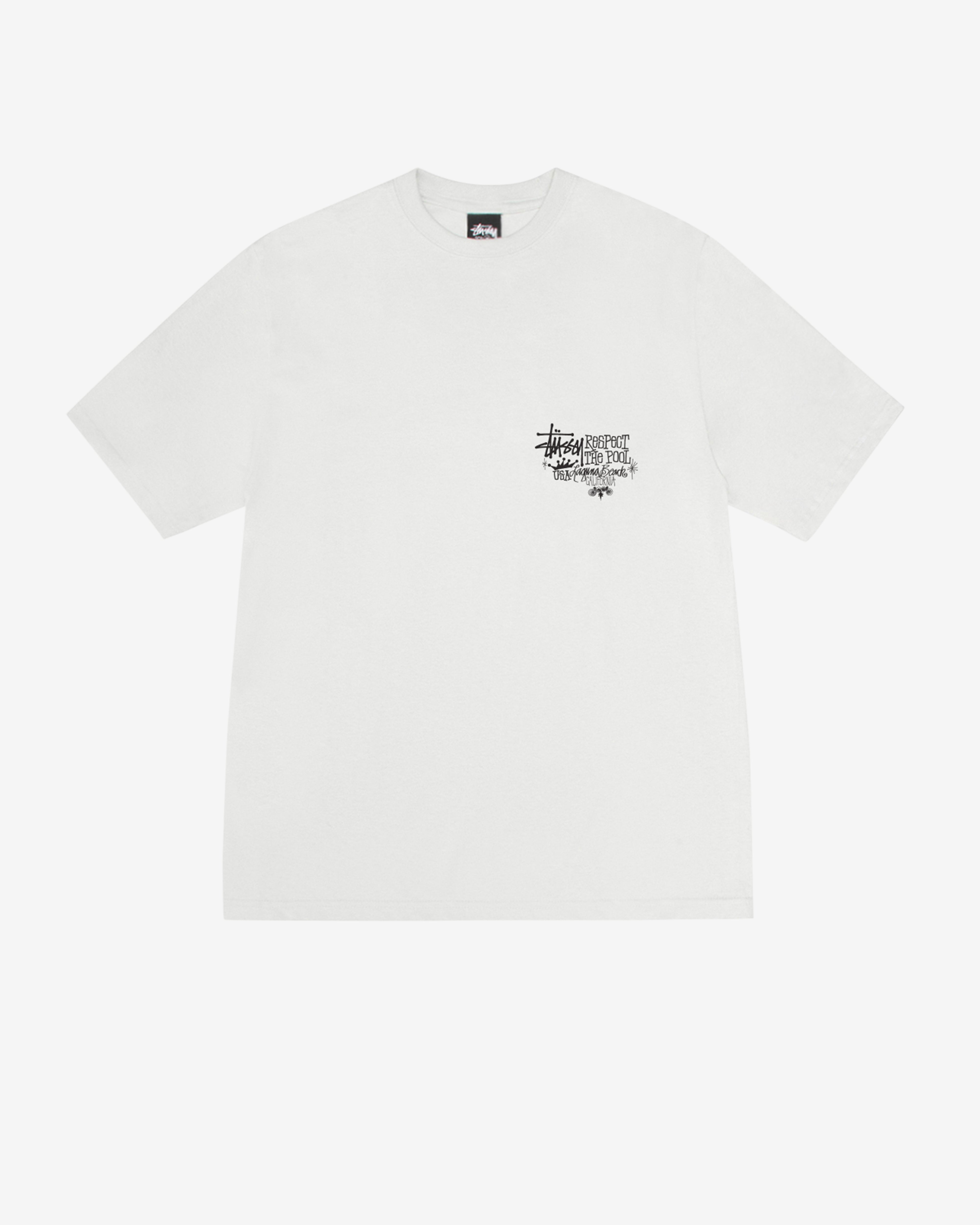 Stüssy - Respect The Pool Pigment Dyed T-Shirt - (Natural)