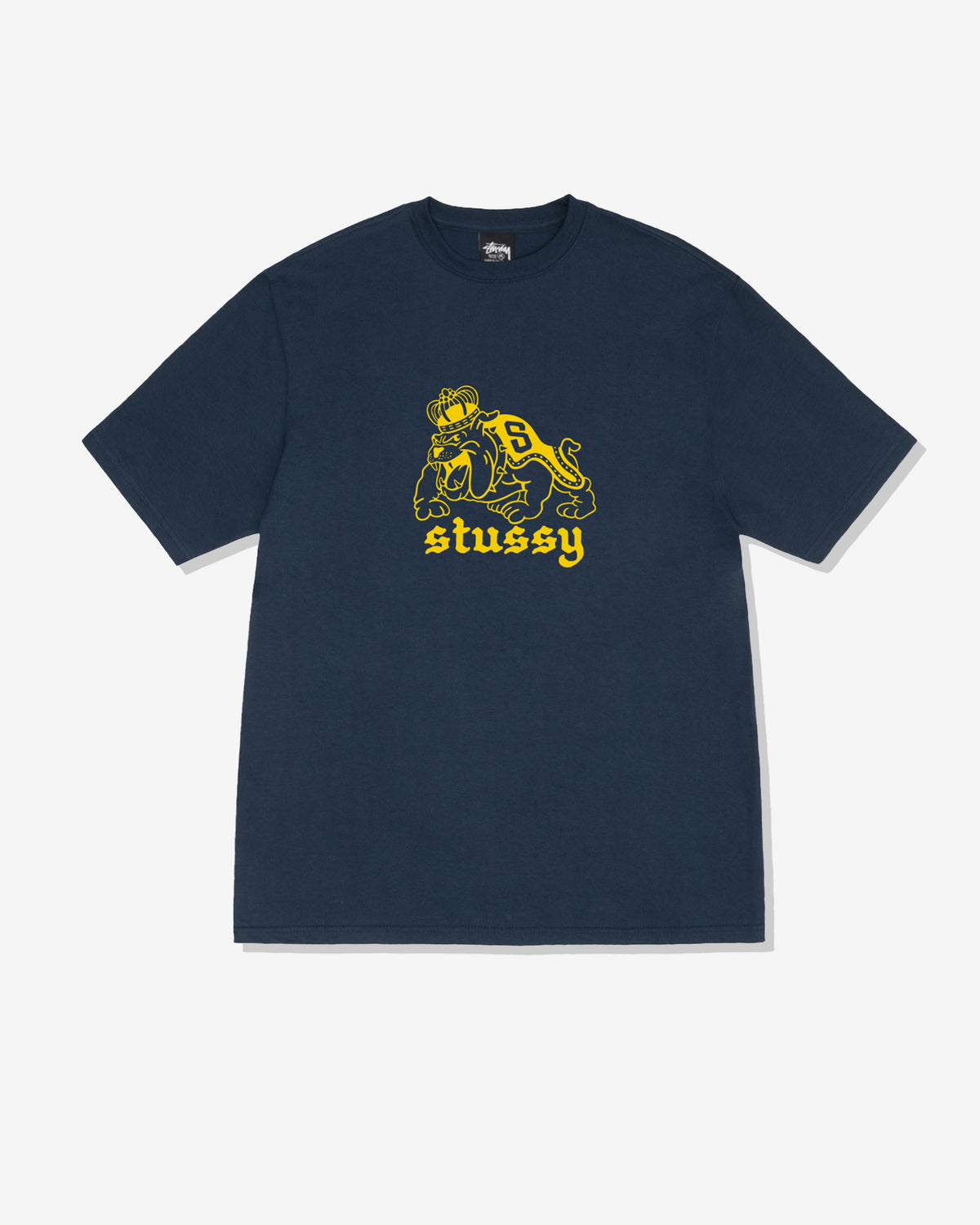 Stüssy - Men's Bulldog T-Shirt - (Navy)
