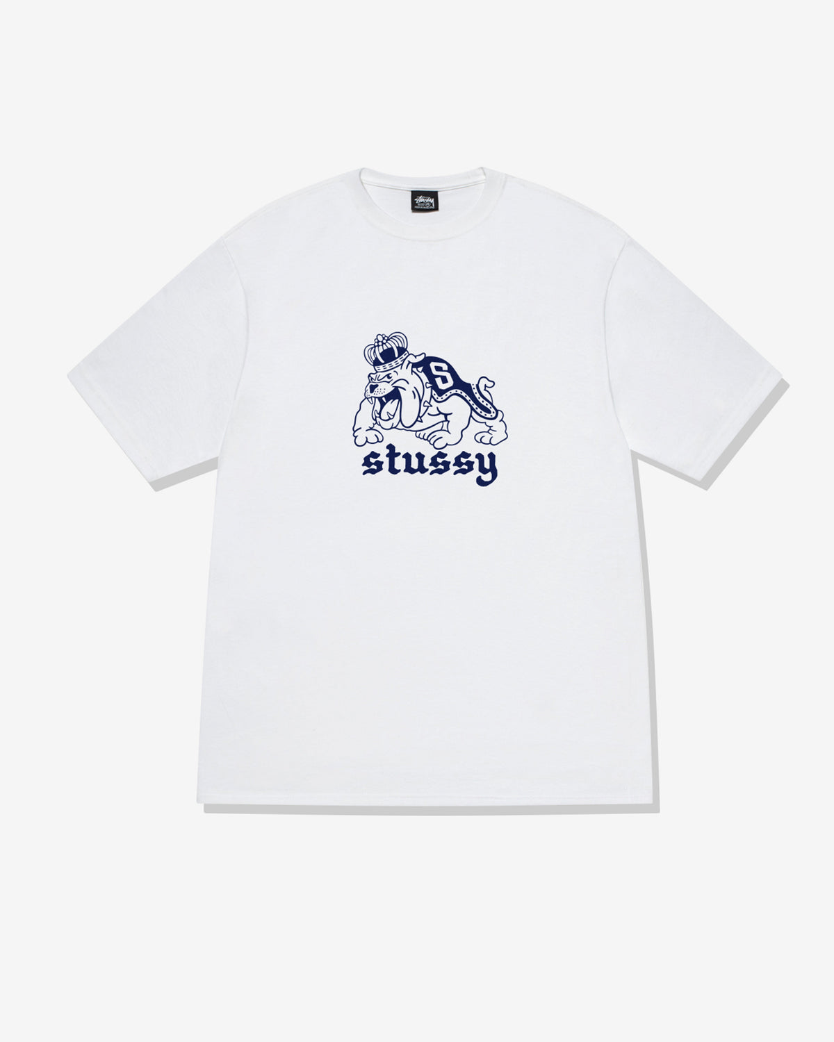 Stüssy - Men's Bulldog T-Shirt - (White)