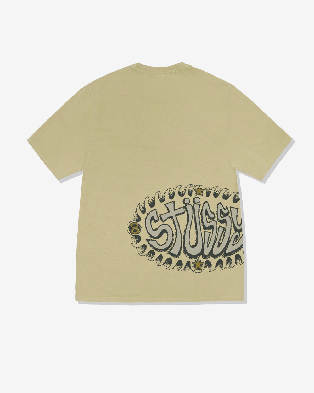 Stüssy - Men's Wave Oval Pigment Dyed T-Shirt - (Elm)