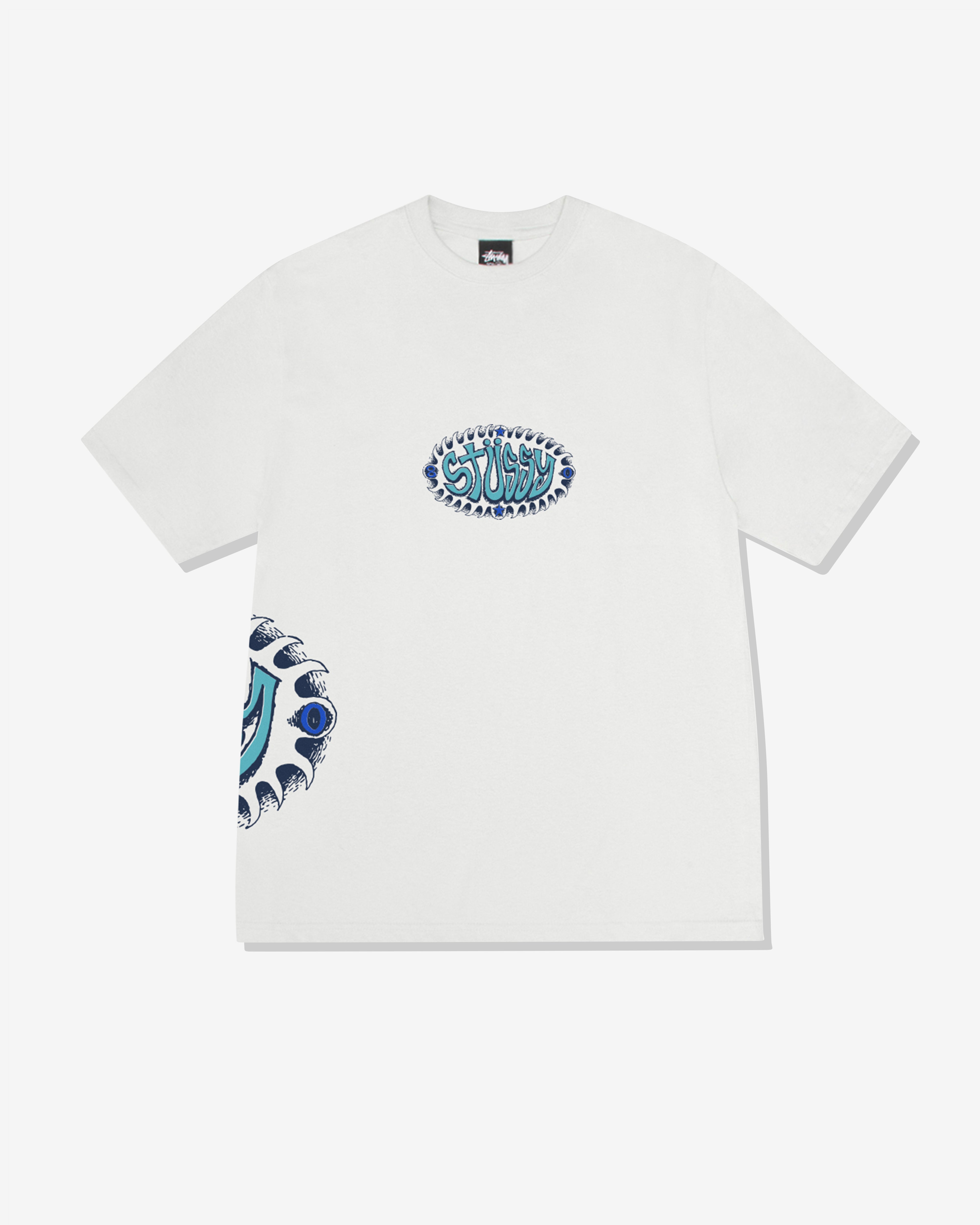 Stüssy - Men's Wave Oval Pigment Dyed T-Shirt - (Natural)