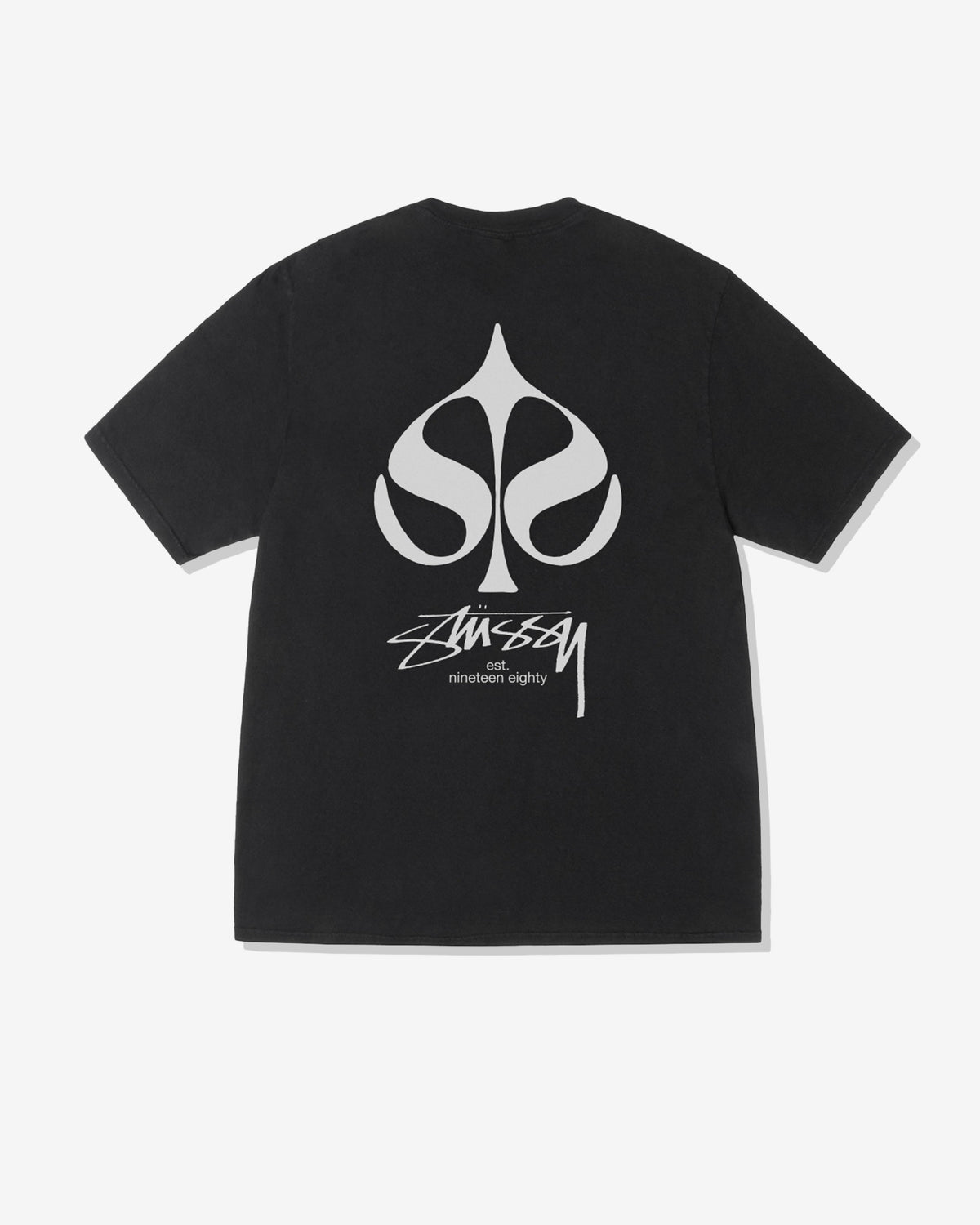 Stüssy - Men's Spade Pigment Dyed T-Shirt - (Black)