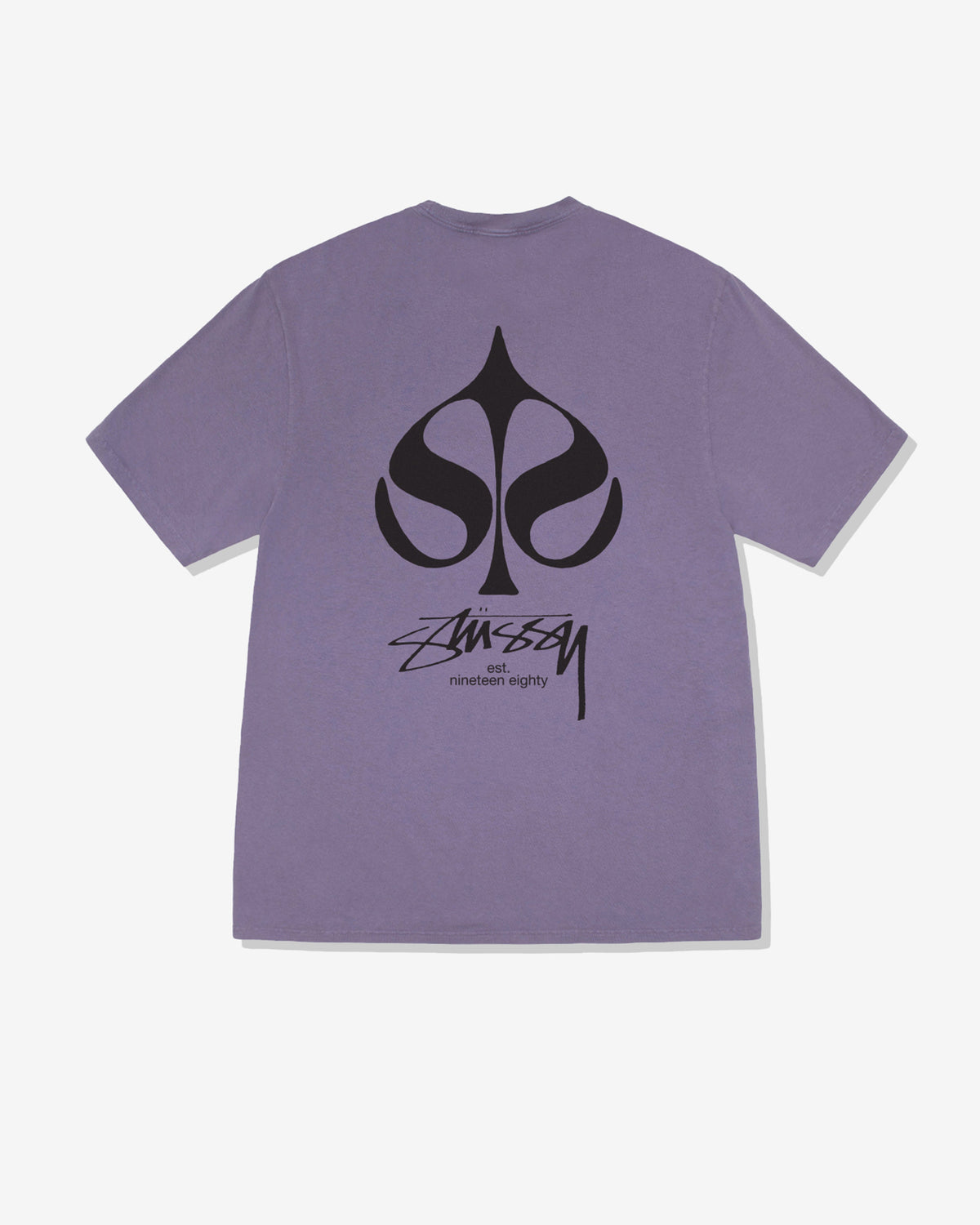 Stüssy - Men's Spade Pigment Dyed T-Shirt - (Grape)
