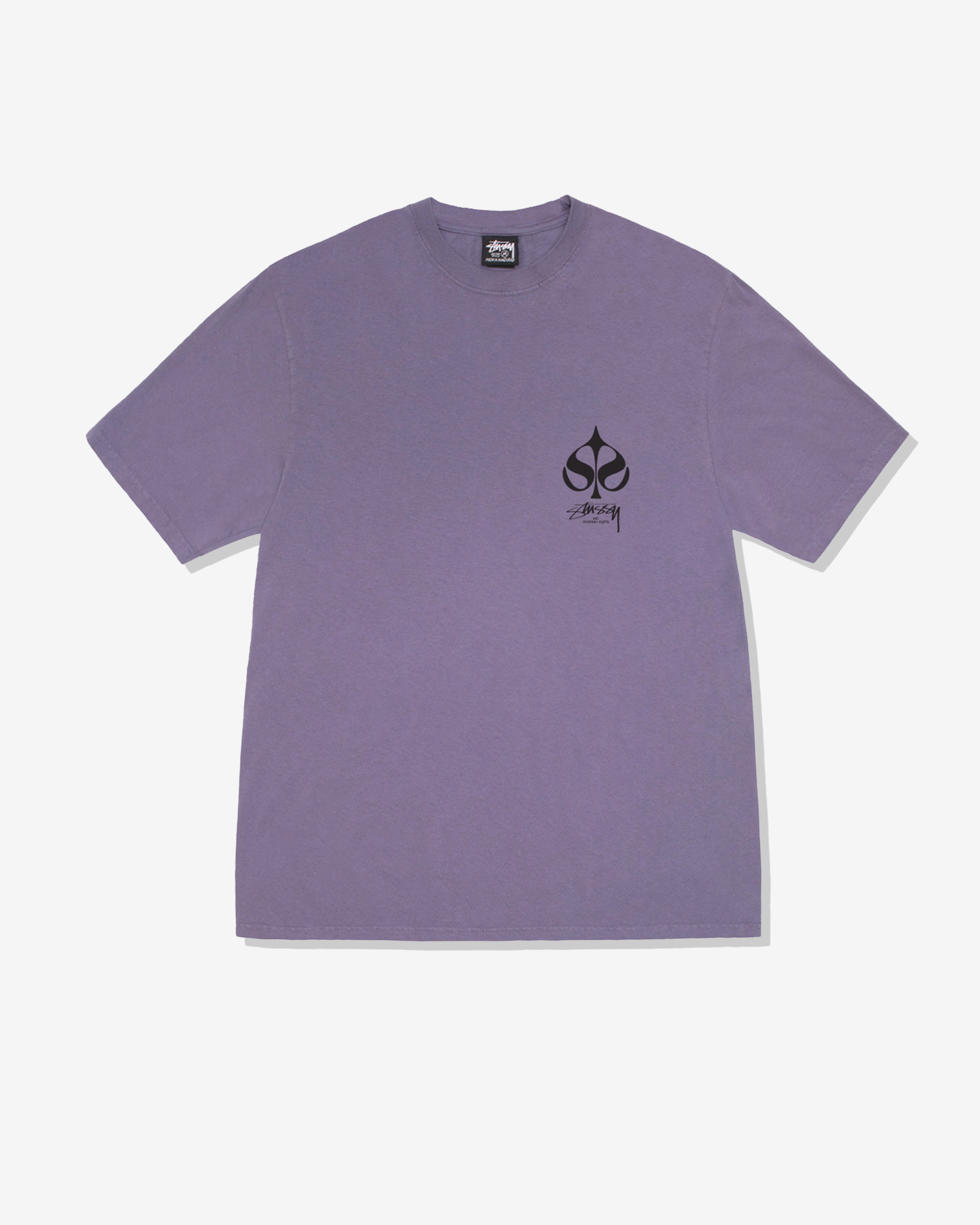 Stüssy - Men's Spade Pigment Dyed T-Shirt - (Grape)
