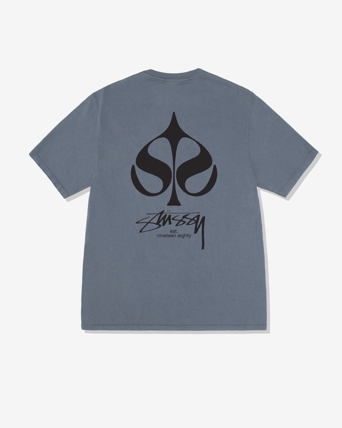 Stüssy - Men's Spade Pigment Dyed T-Shirt - (Navy)