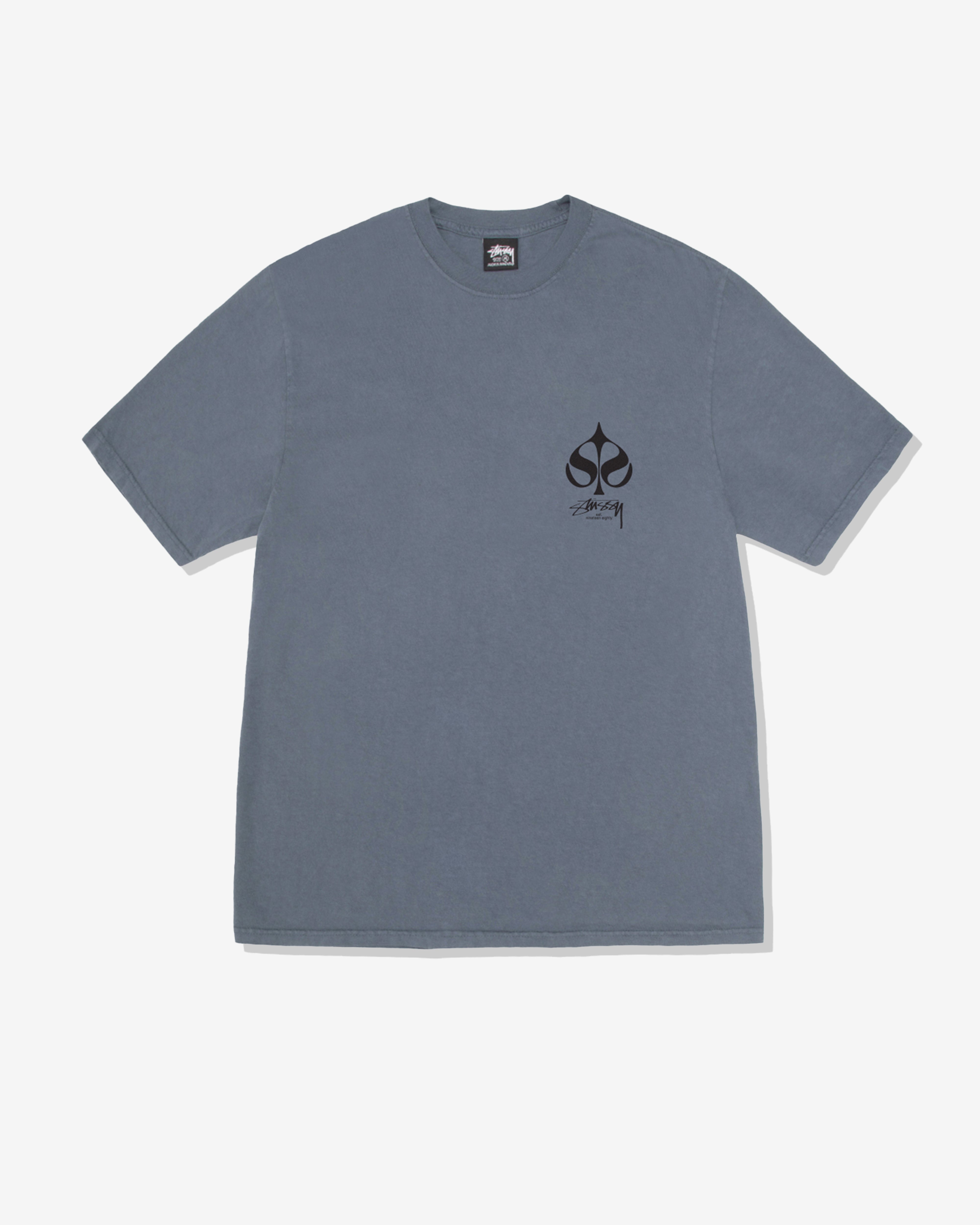 Stüssy - Men's Spade Pigment Dyed T-Shirt - (Navy)
