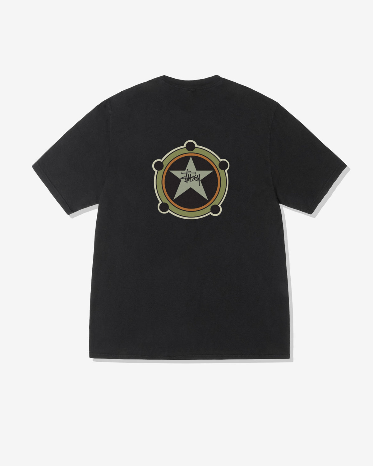 Stüssy - Men's Ranger Pigment Dyed T-Shirt - (Black)