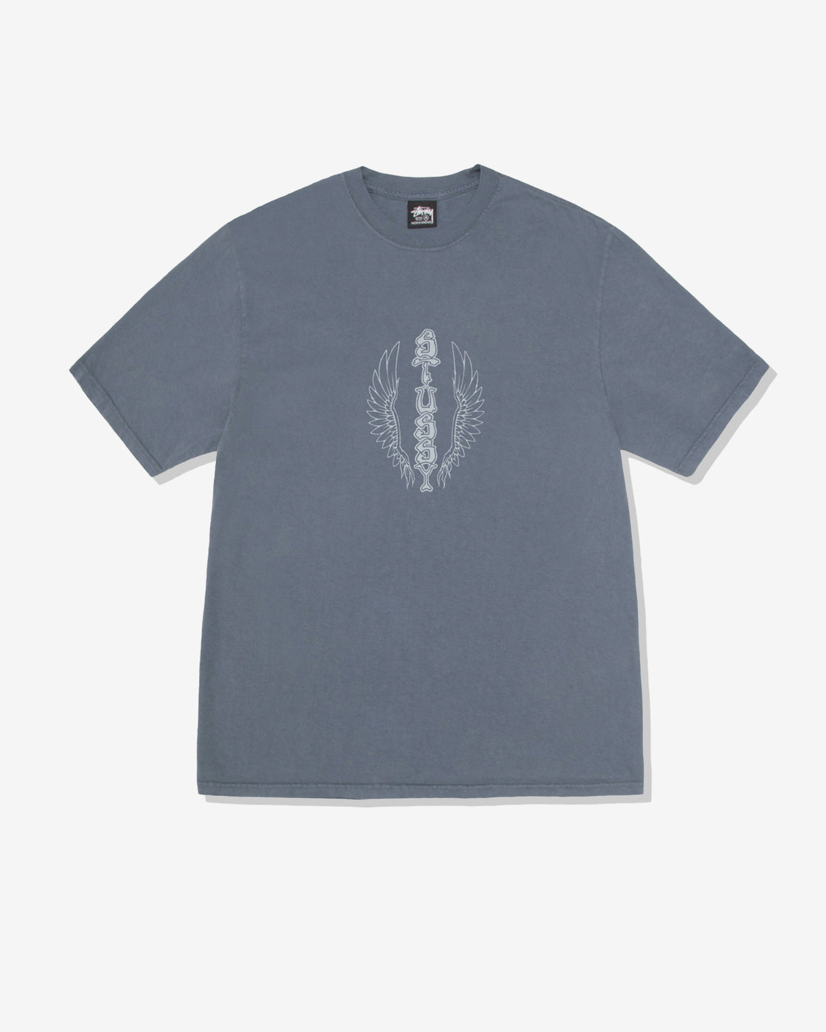 Stüssy - Men's Wes Wings Pigment Dyed T-Shirt - (Navy)