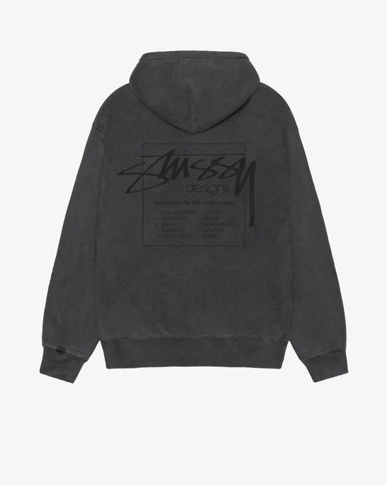 Stüssy - Modern Age Pigment Dyed Hood - (Black)