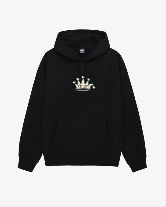 Stüssy - Men's King Crown Hood - (Black)
