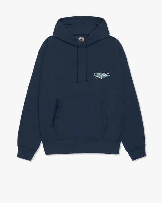 Stüssy - Men's Worldwide Diamond Hood - (Navy)