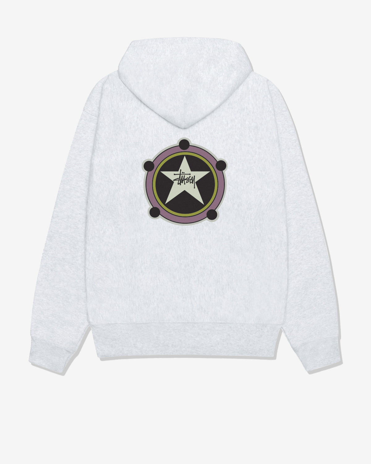 Stüssy - Men's Ranger Zip hoodie- (Ash Heather)