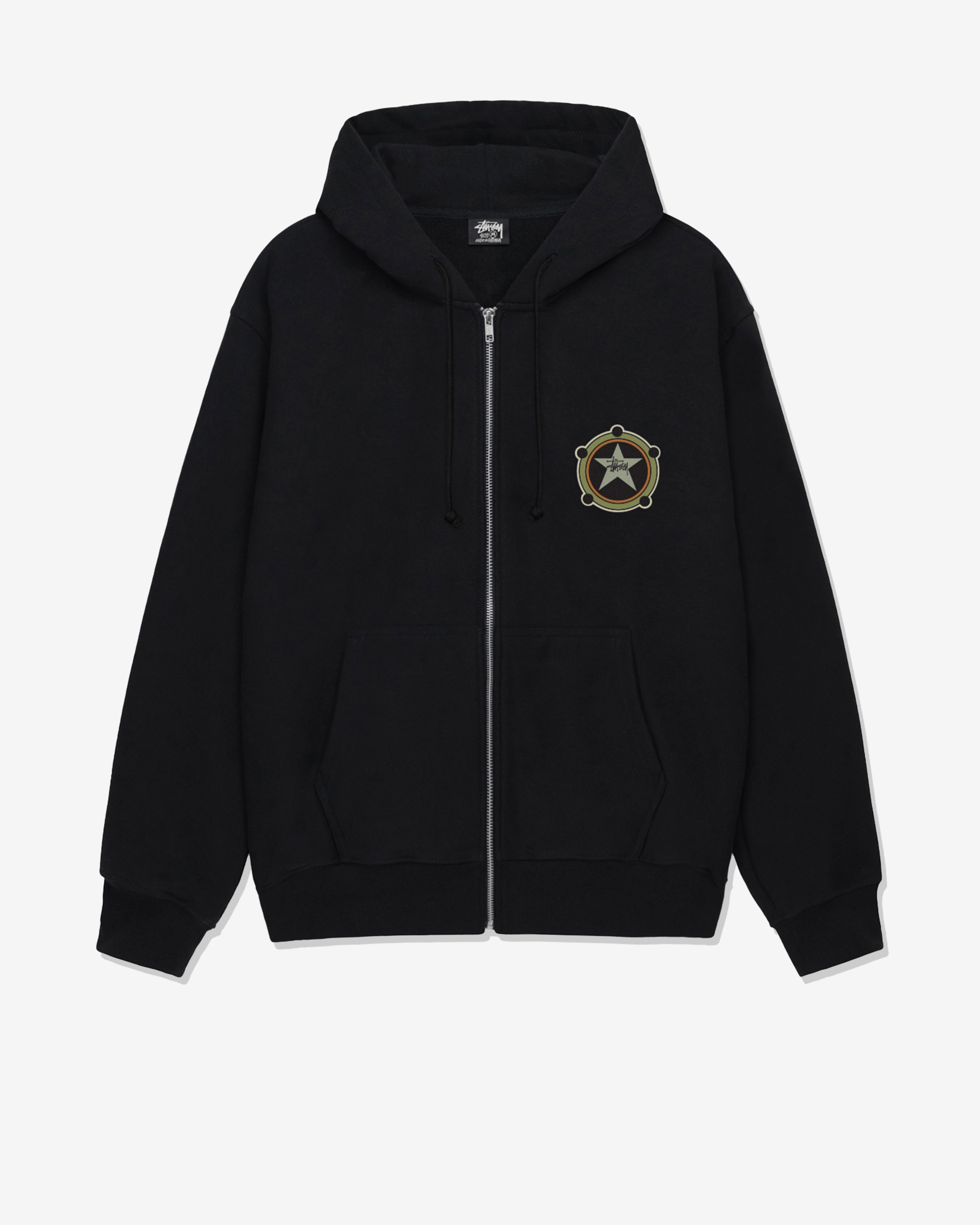 Stüssy - Men's Ranger Zip Hoodie - (Black)