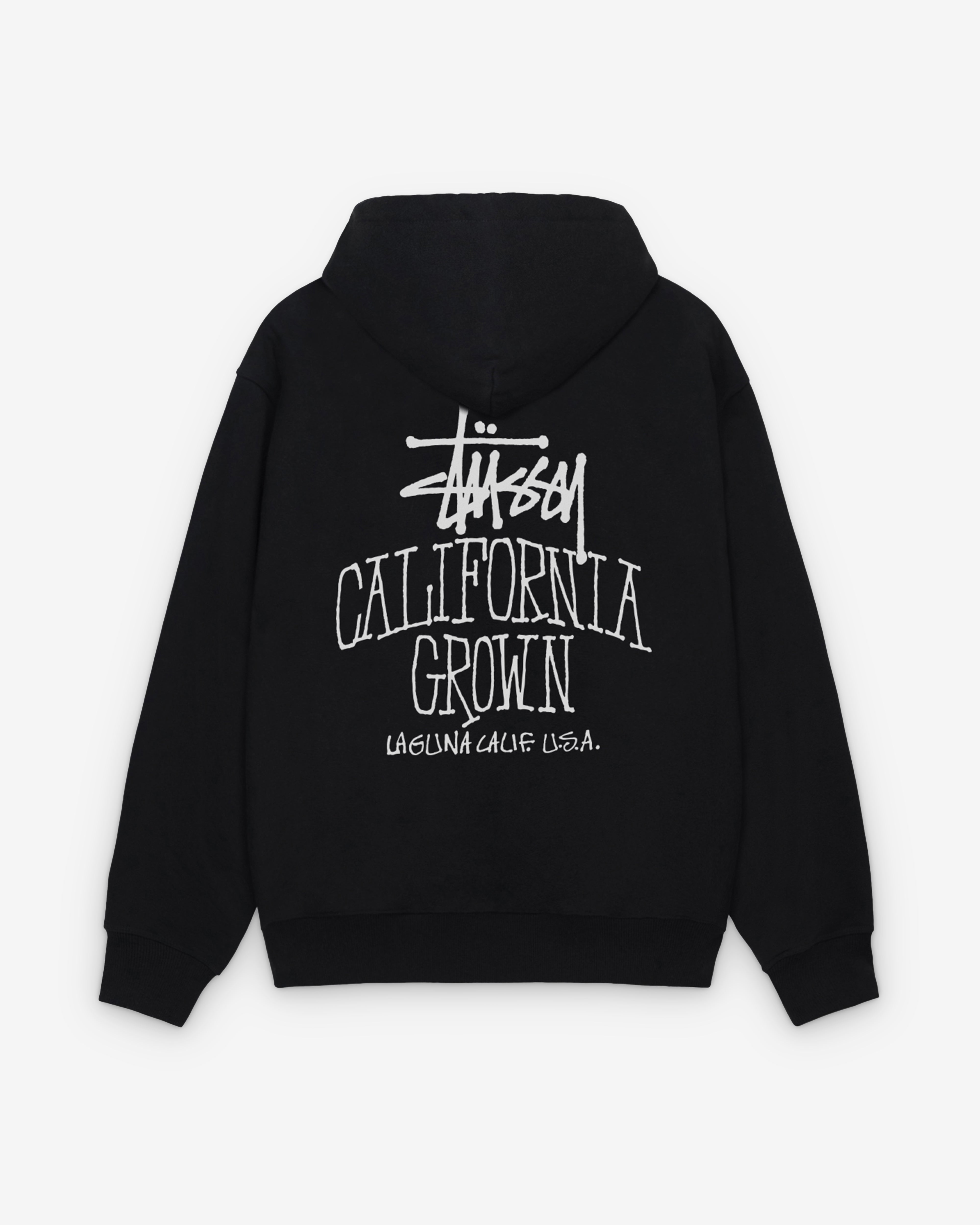 Stüssy - Men's Cali Grown Zip Hood - (Black)
