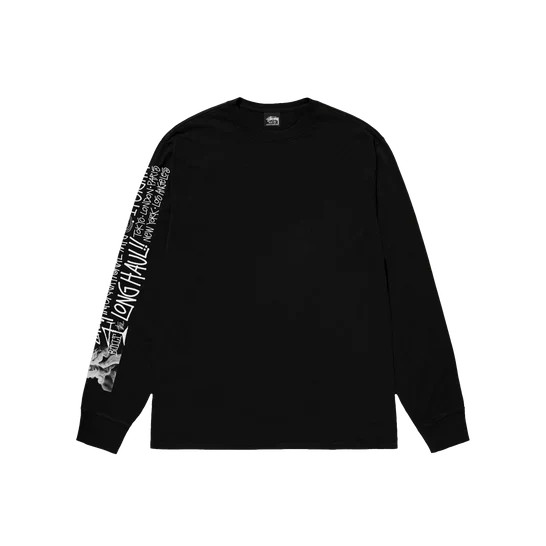 Stüssy - Men's Long Haul Ls Tee - (Black)