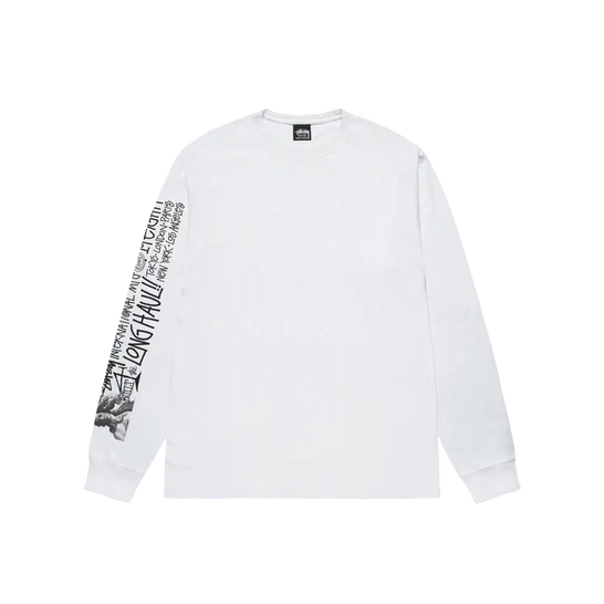 Stüssy - Men's Long Haul Ls Tee - (White)