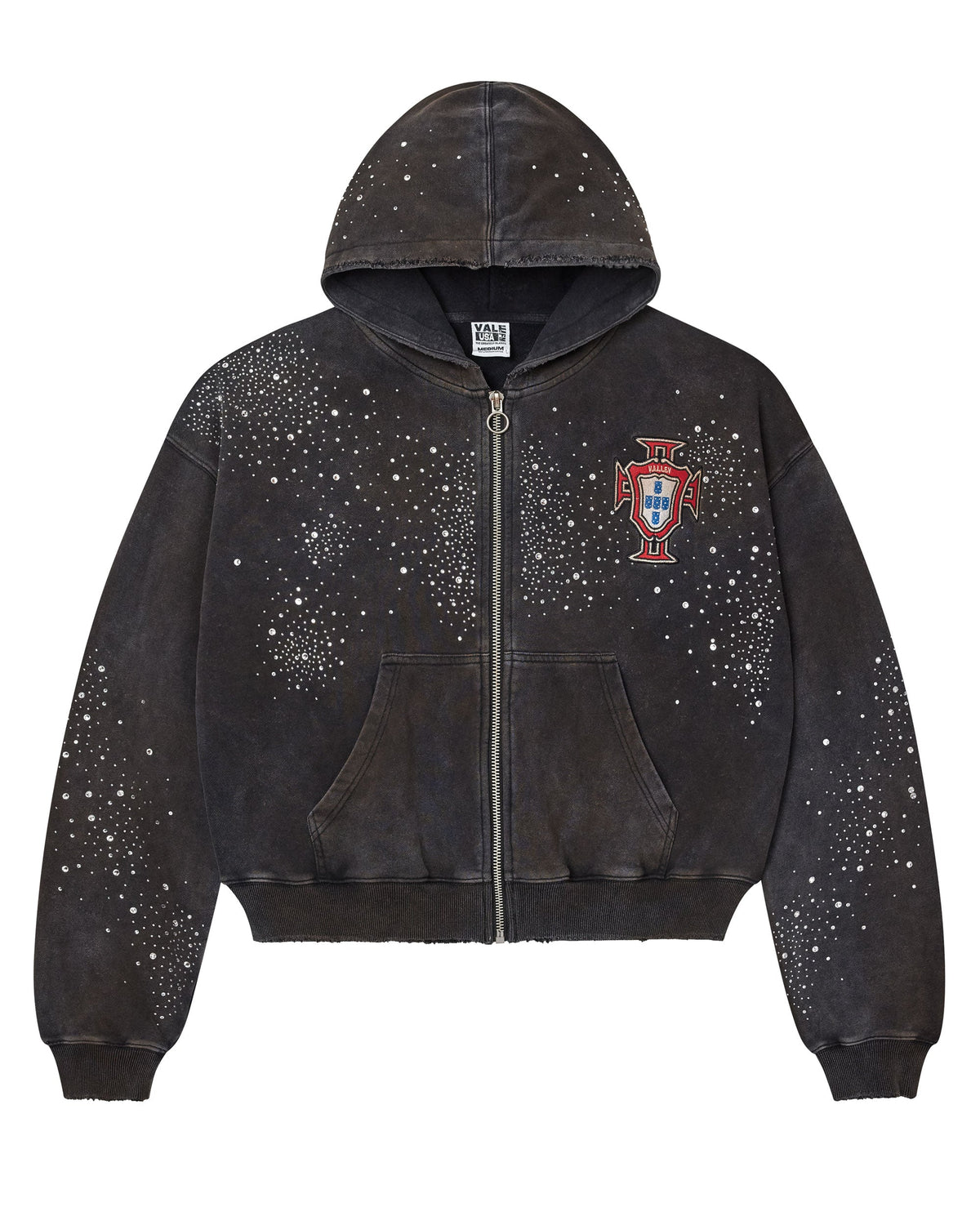 PLUTO CUSTERED ZIP UP