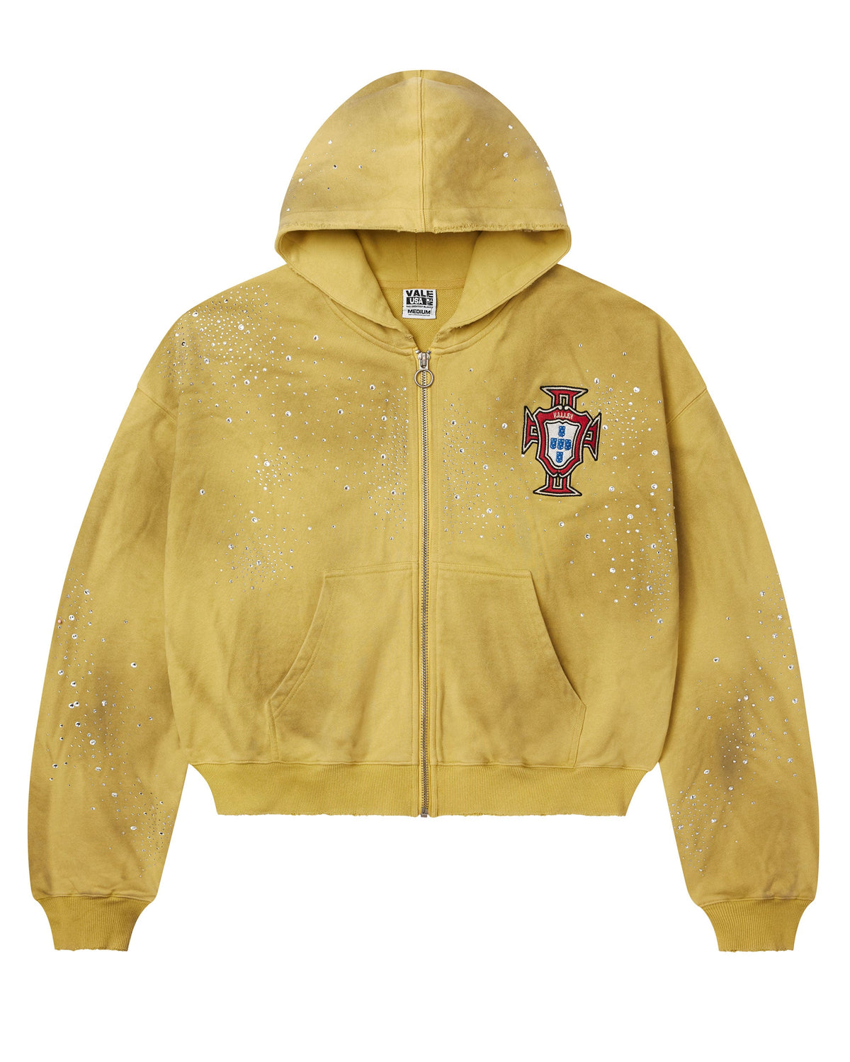 SUN CUSTERED ZIP UP