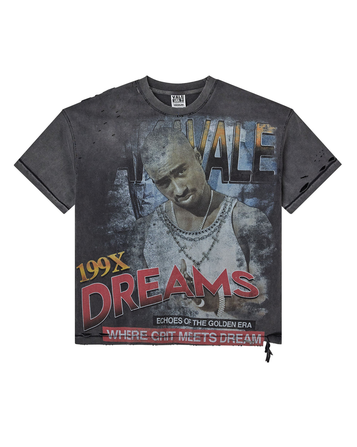 BLACK MAKAVALE TEE