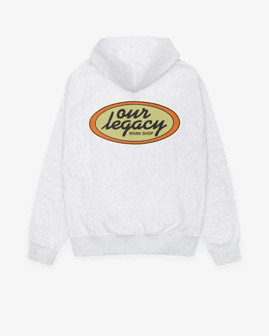 Stüssy - Our Legacy Work Shop Oval Zip Hood - (Ash Heather)