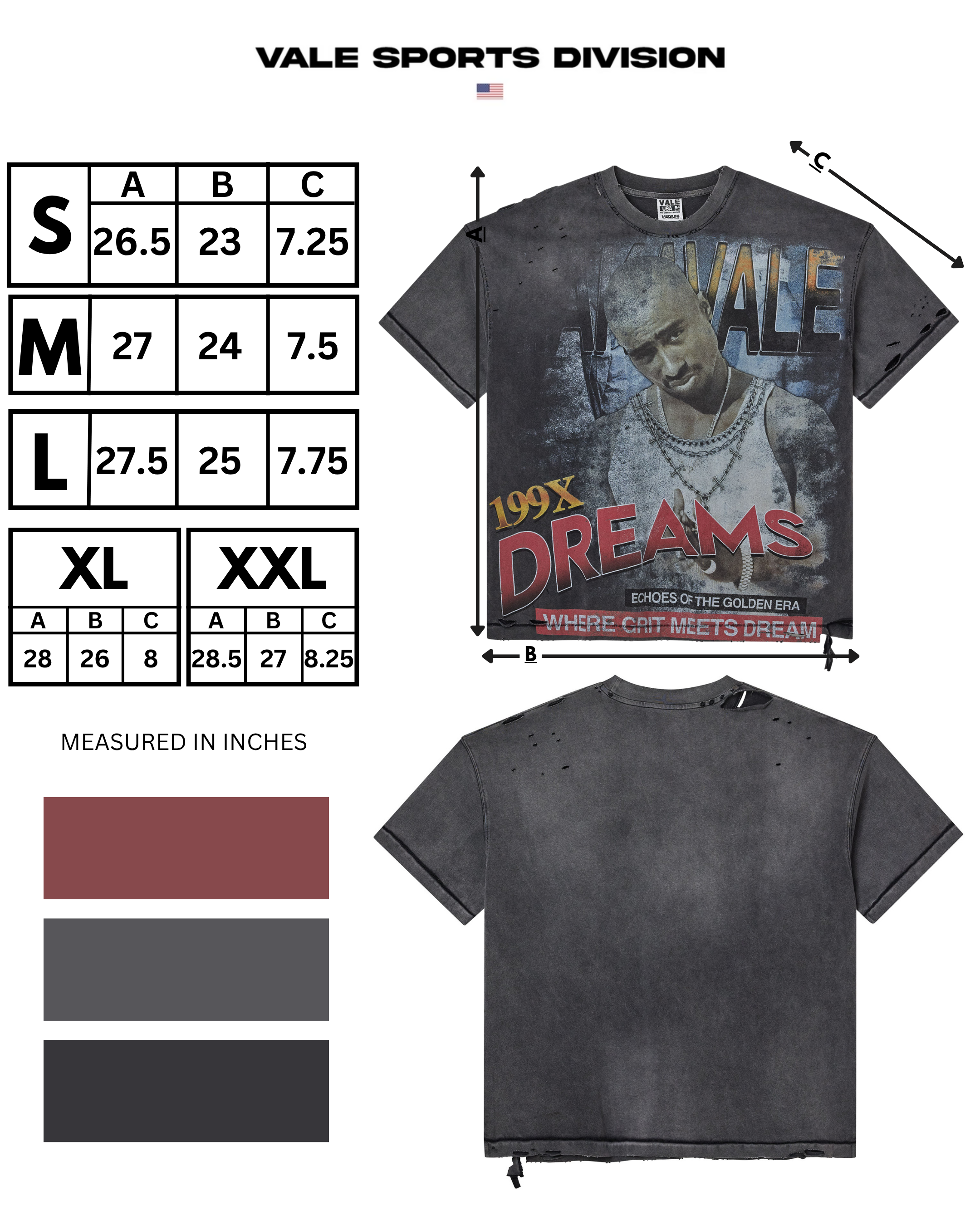 BLACK MAKAVALE TEE