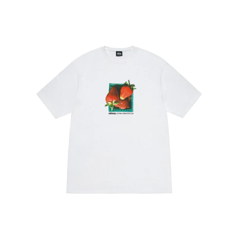 Stüssy - Men's Berries Tee - (White)